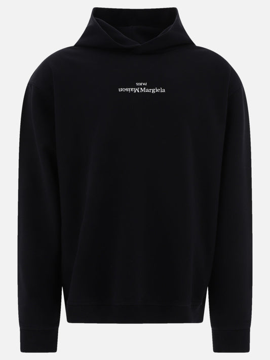 Felpe con cappuccio Logo  Nero - Maison Margiela Uomo | PDP | VIETTI Online Store 

