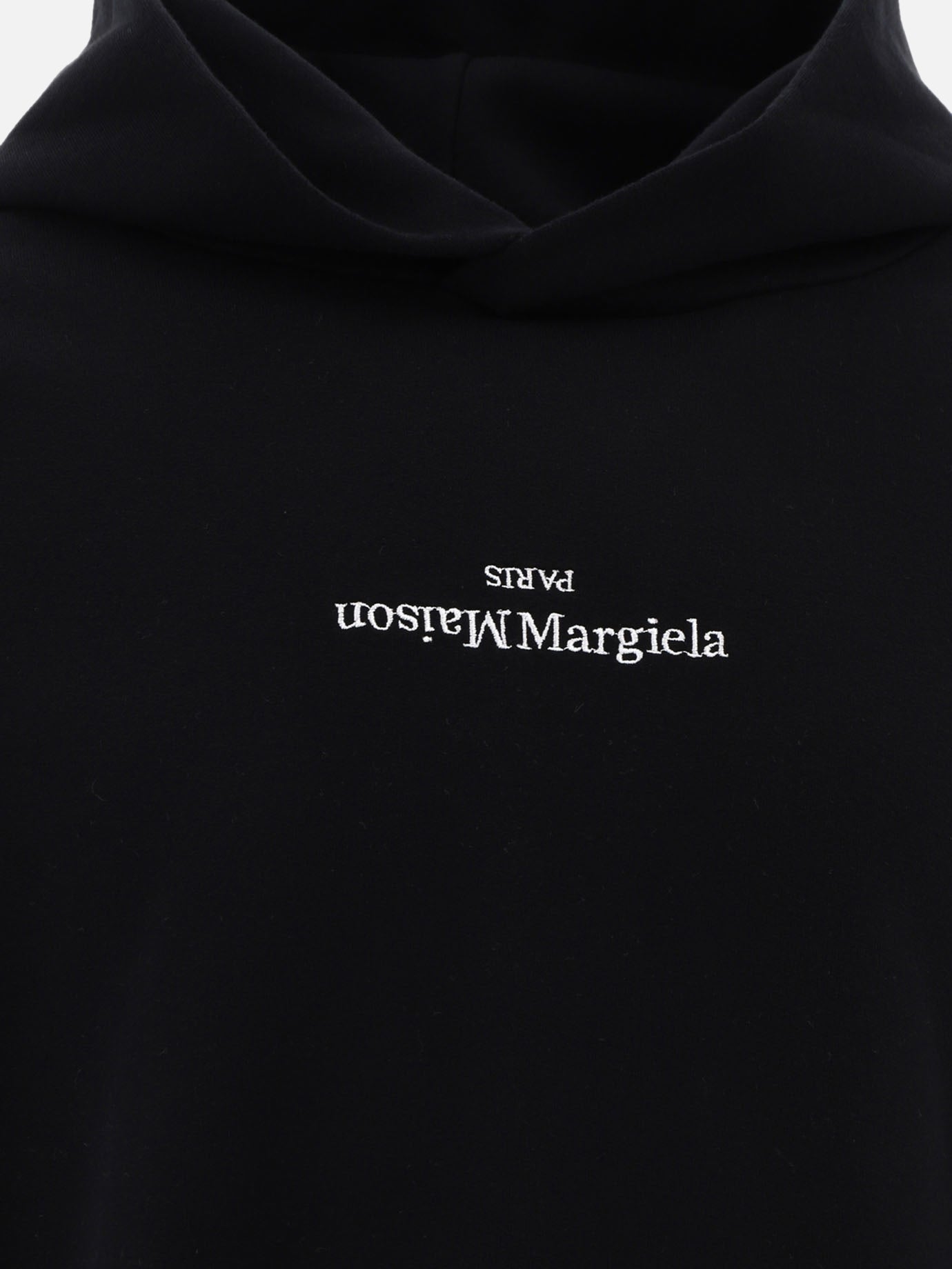 Felpe con cappuccio Logo  Nero - Maison Margiela Uomo | PDP | VIETTI Online Store | thumbnail_3