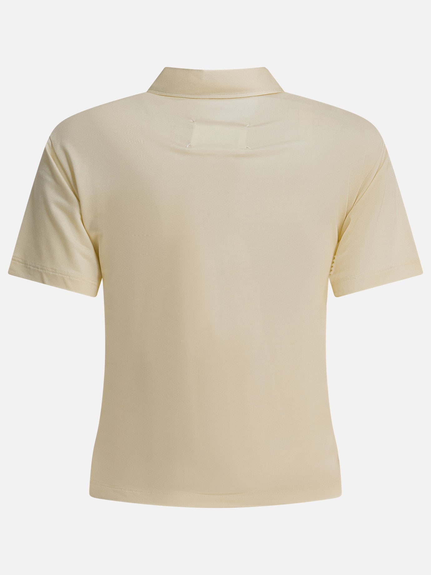 Polo con bottoni Solid colour  Beige - Maison Margiela Donna | PDP | VIETTI Online Store | thumbnail_2
