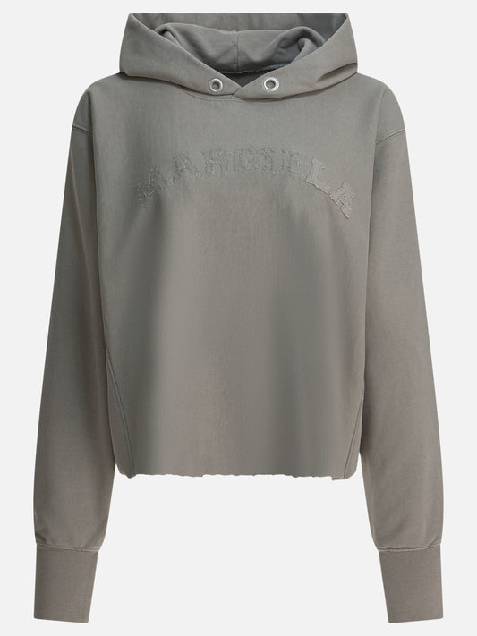 Hoodies Logo  Grey - Maison Margiela Women | PDP | VIETTI Online Store 
