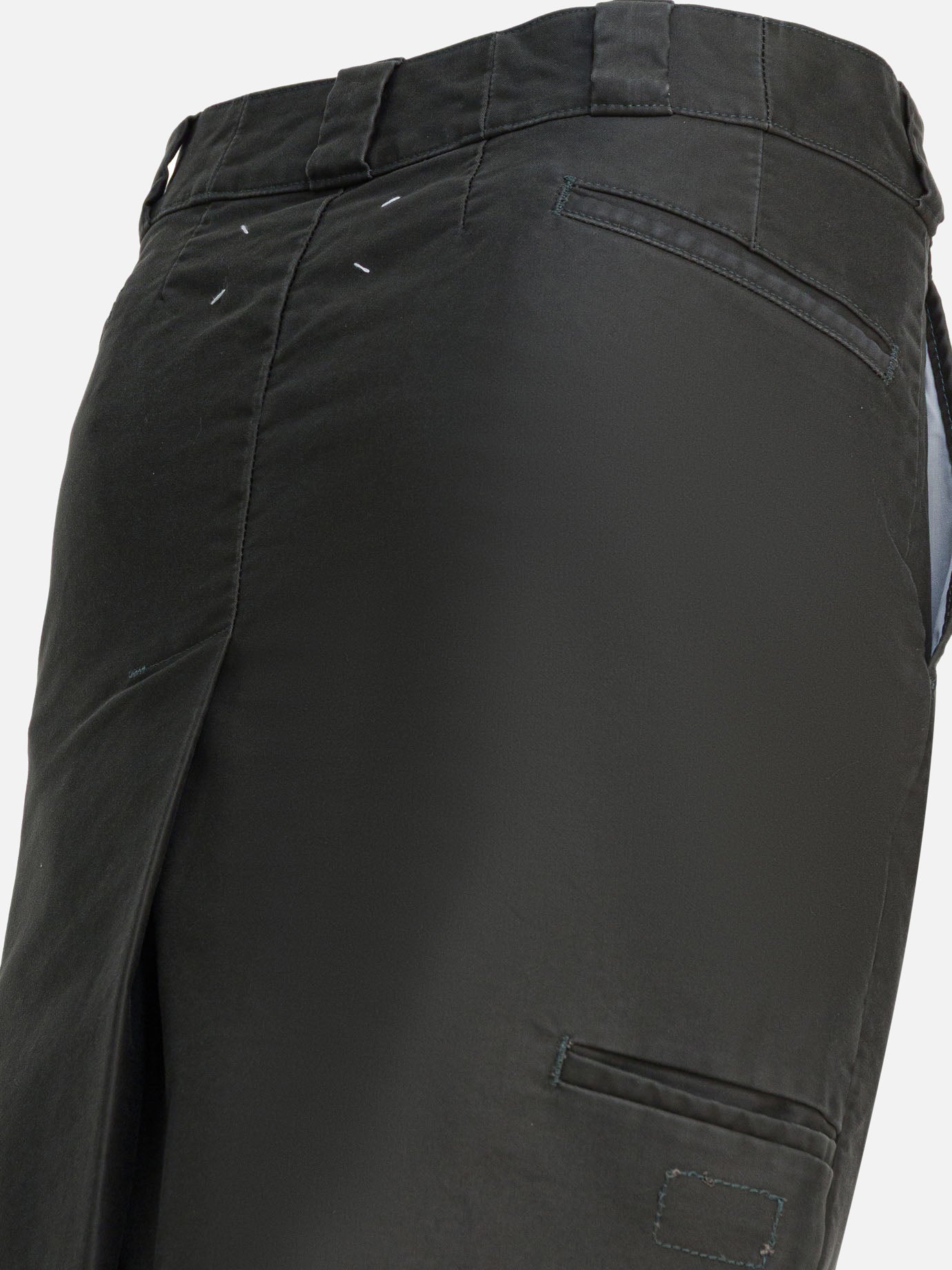 Midi skirts Solid colour  Grey - Maison Margiela Women | PDP | VIETTI Online Store | thumbnail_4