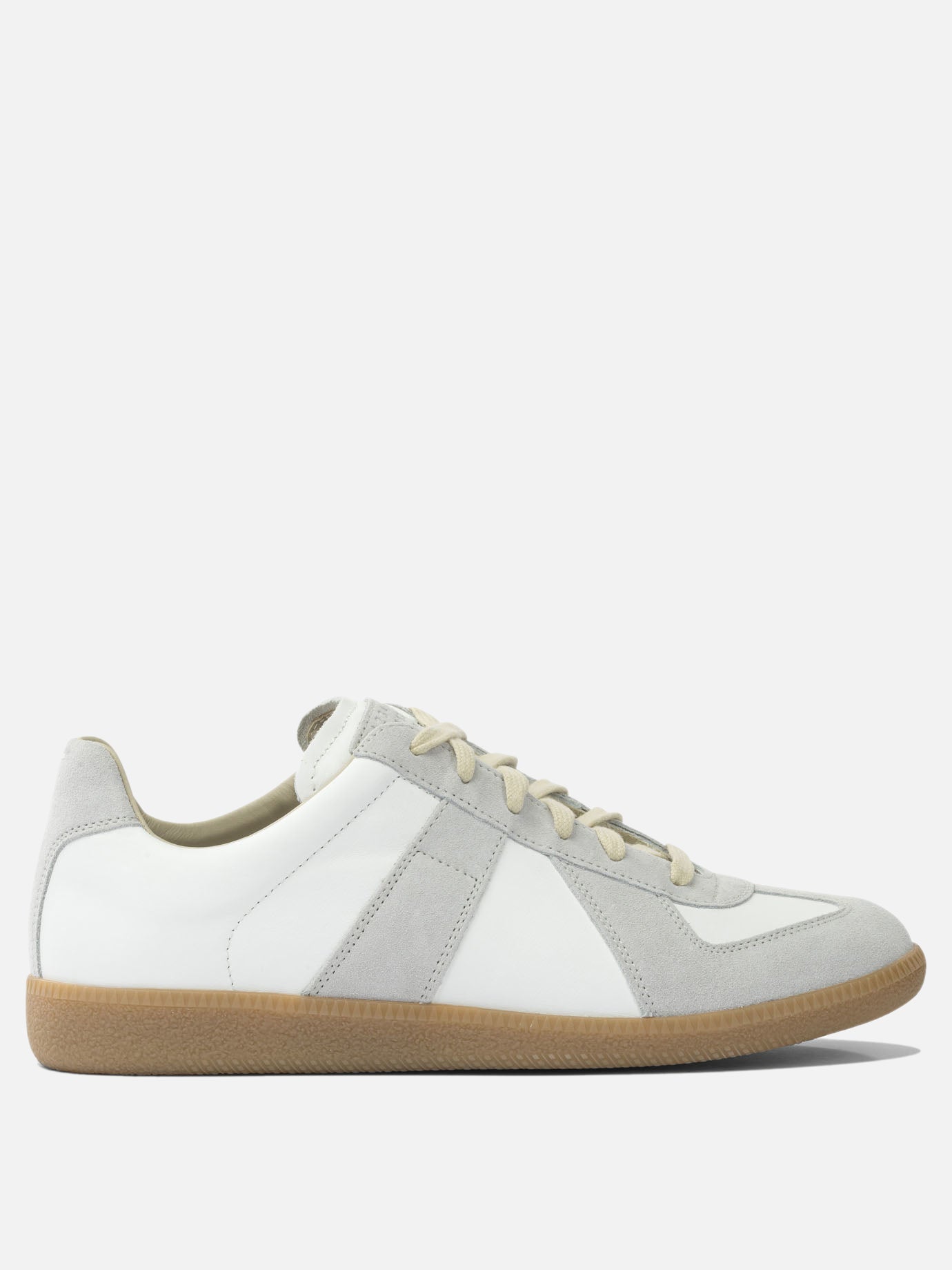 Sneaker basse 100% calf leather - 100% rubber  Bianco - Maison Margiela Uomo | PDP | VIETTI Online Store | thumbnail