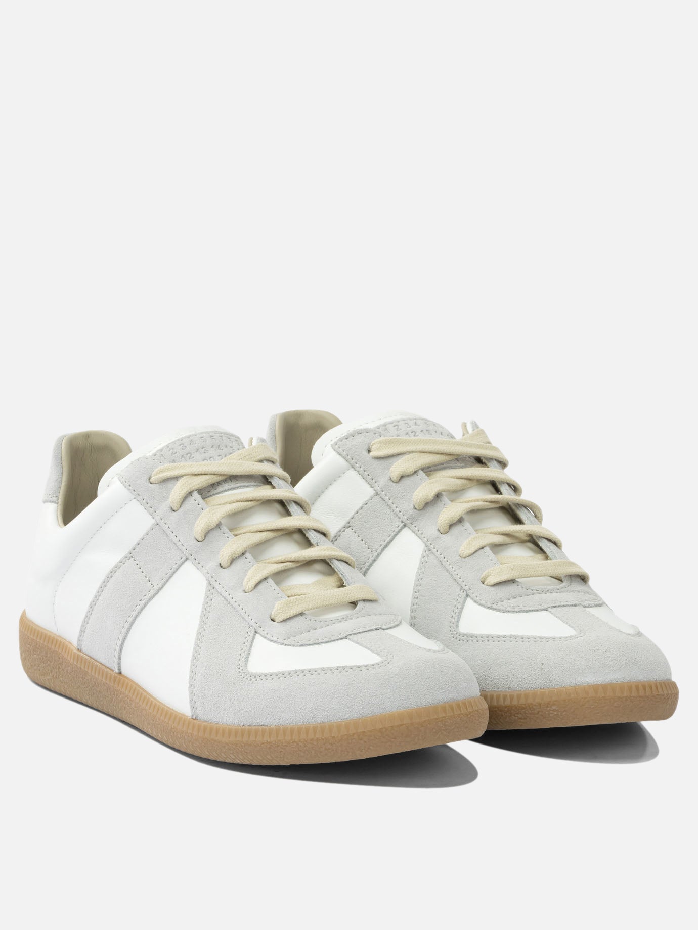 Sneaker basse 100% calf leather - 100% rubber  Bianco - Maison Margiela Uomo | PDP | VIETTI Online Store | thumbnail_2