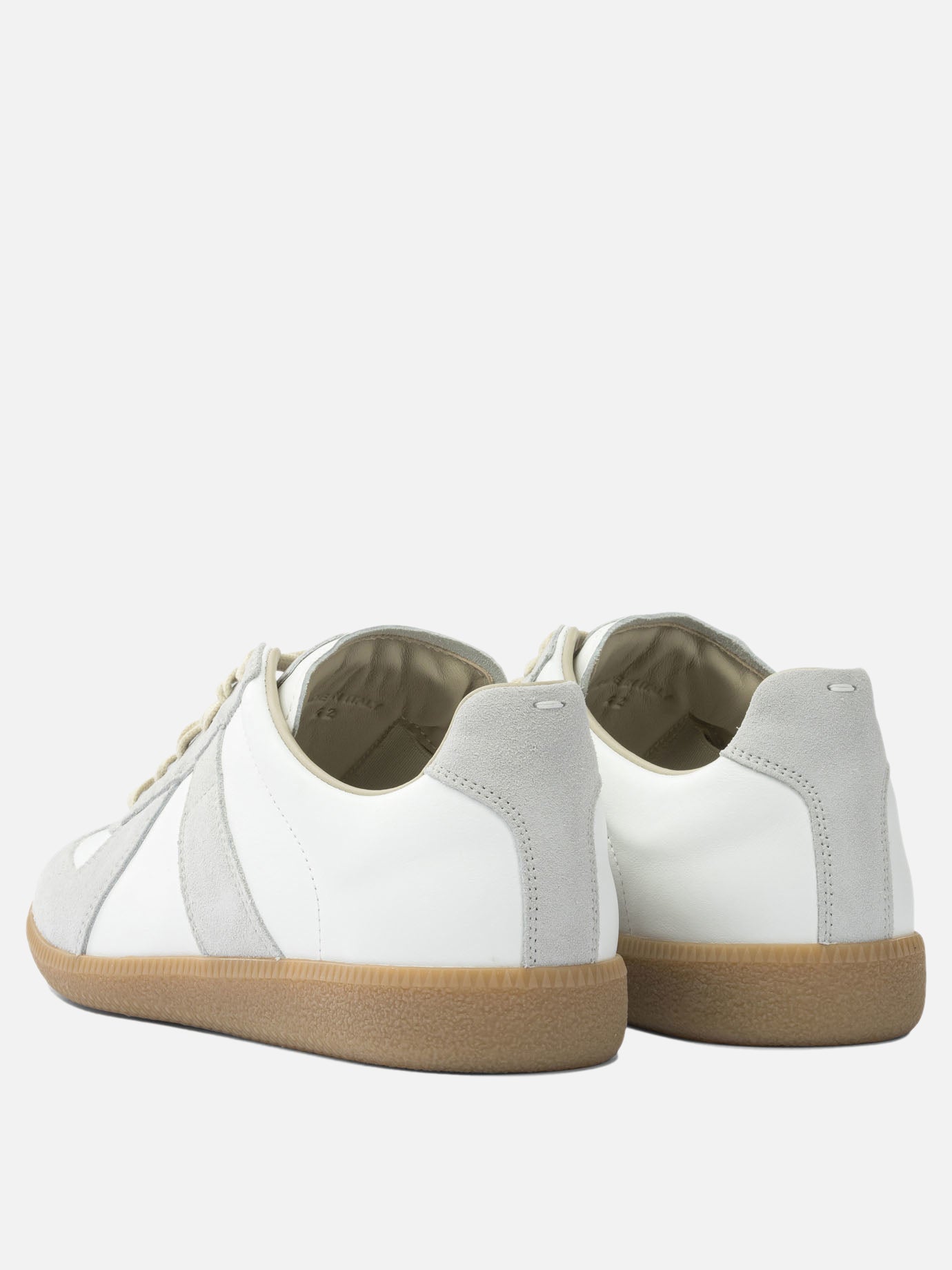 Sneaker basse 100% calf leather - 100% rubber  Bianco - Maison Margiela Uomo | PDP | VIETTI Online Store | Zoom-Modal_4
