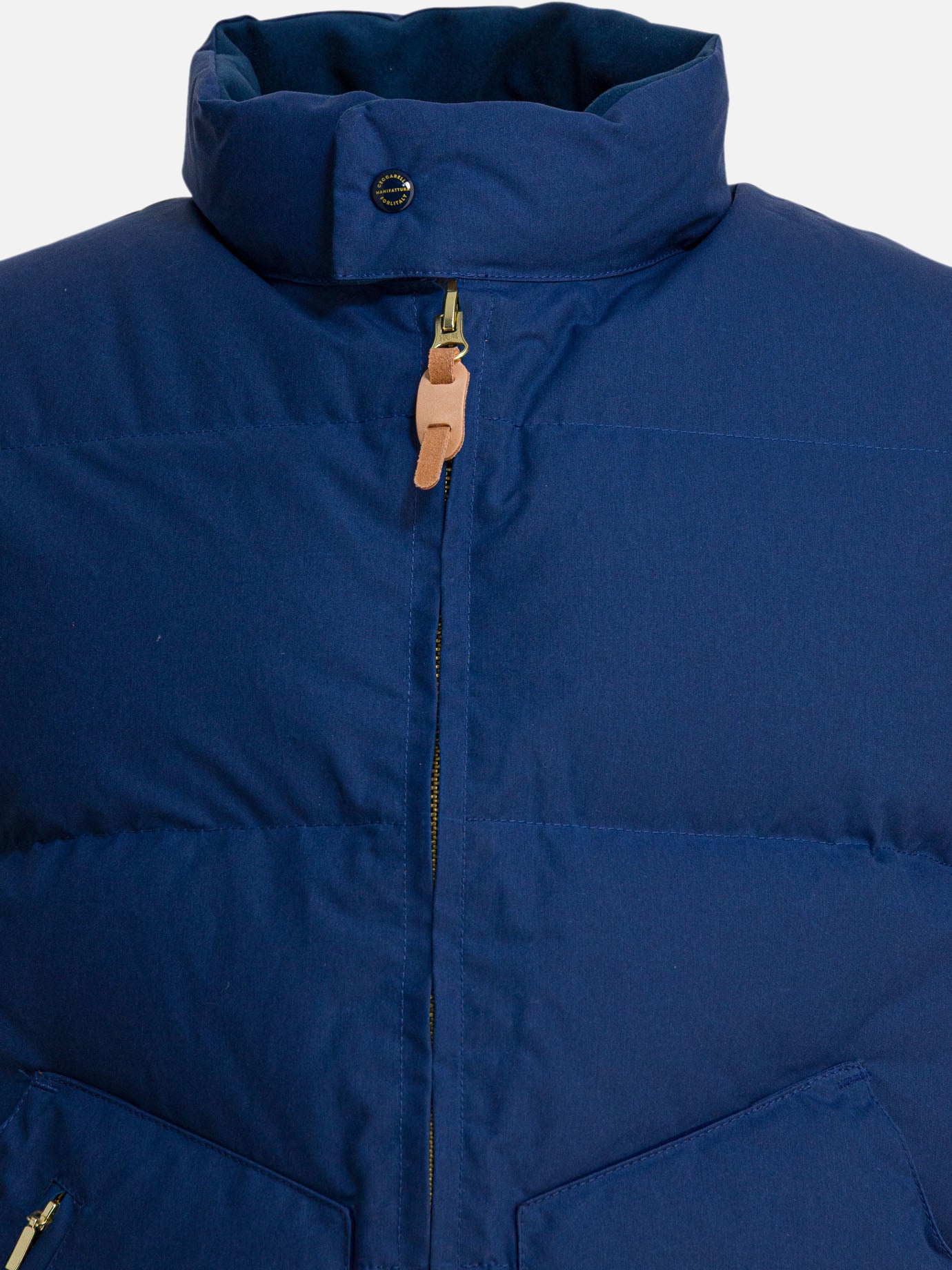 Giacche smanicate Solid colour  Blu - Manifattura Ceccarelli Uomo | PDP | VIETTI Online Store | Zoom-Modal_3
