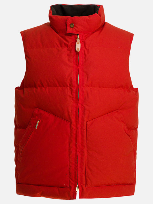 Giacche smanicate Solid colour  Arancione - Manifattura Ceccarelli Uomo | PLP | VIETTI Online Store 
