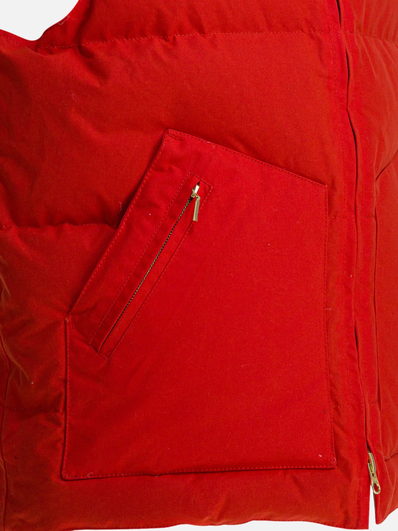 Giacche smanicate Solid colour  Arancione - Manifattura Ceccarelli Uomo | PDP | VIETTI Online Store | Zoom-Modal_4
