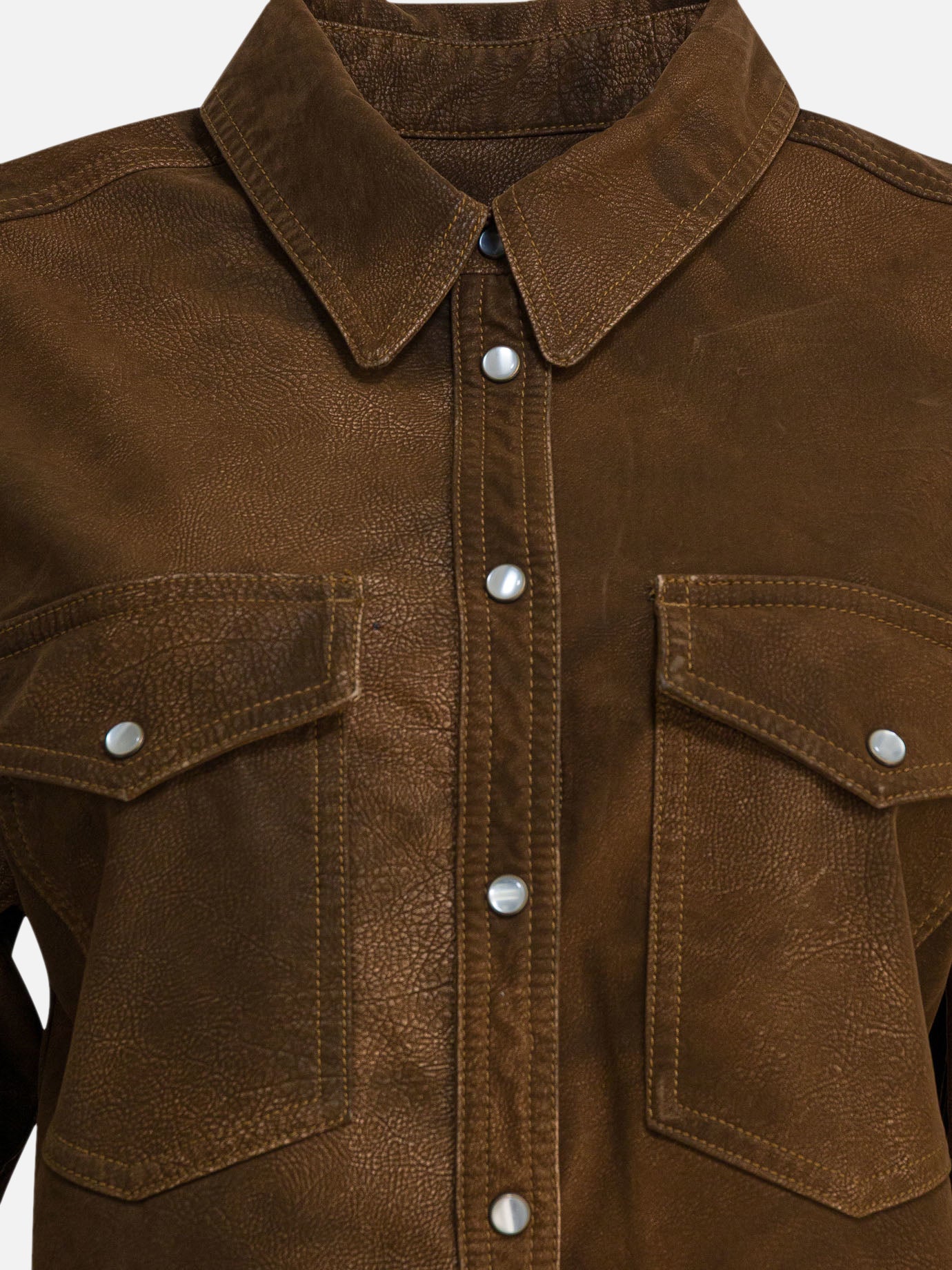 Camicie casual Print  Marrone - Marant Étoile Donna | PDP | VIETTI Online Store | Zoom-Modal_3
