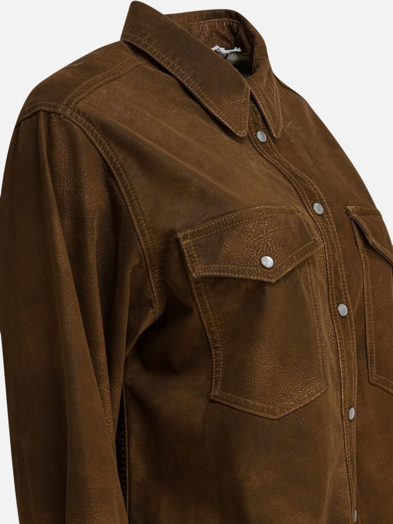 Camicie casual Print  Marrone - Marant Étoile Donna | PDP | VIETTI Online Store | Zoom-Modal_4
