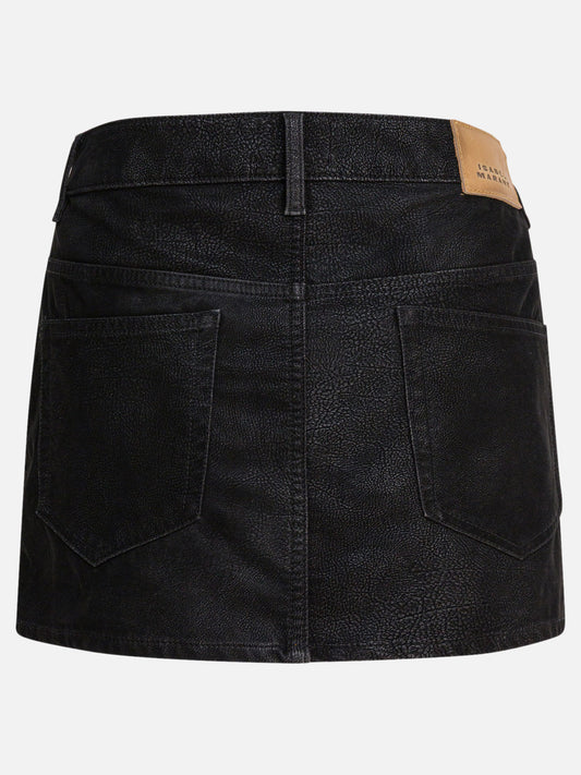 Minigonne Solid colour  Nero - Marant Étoile Donna | PLP | VIETTI Online Store | 2
