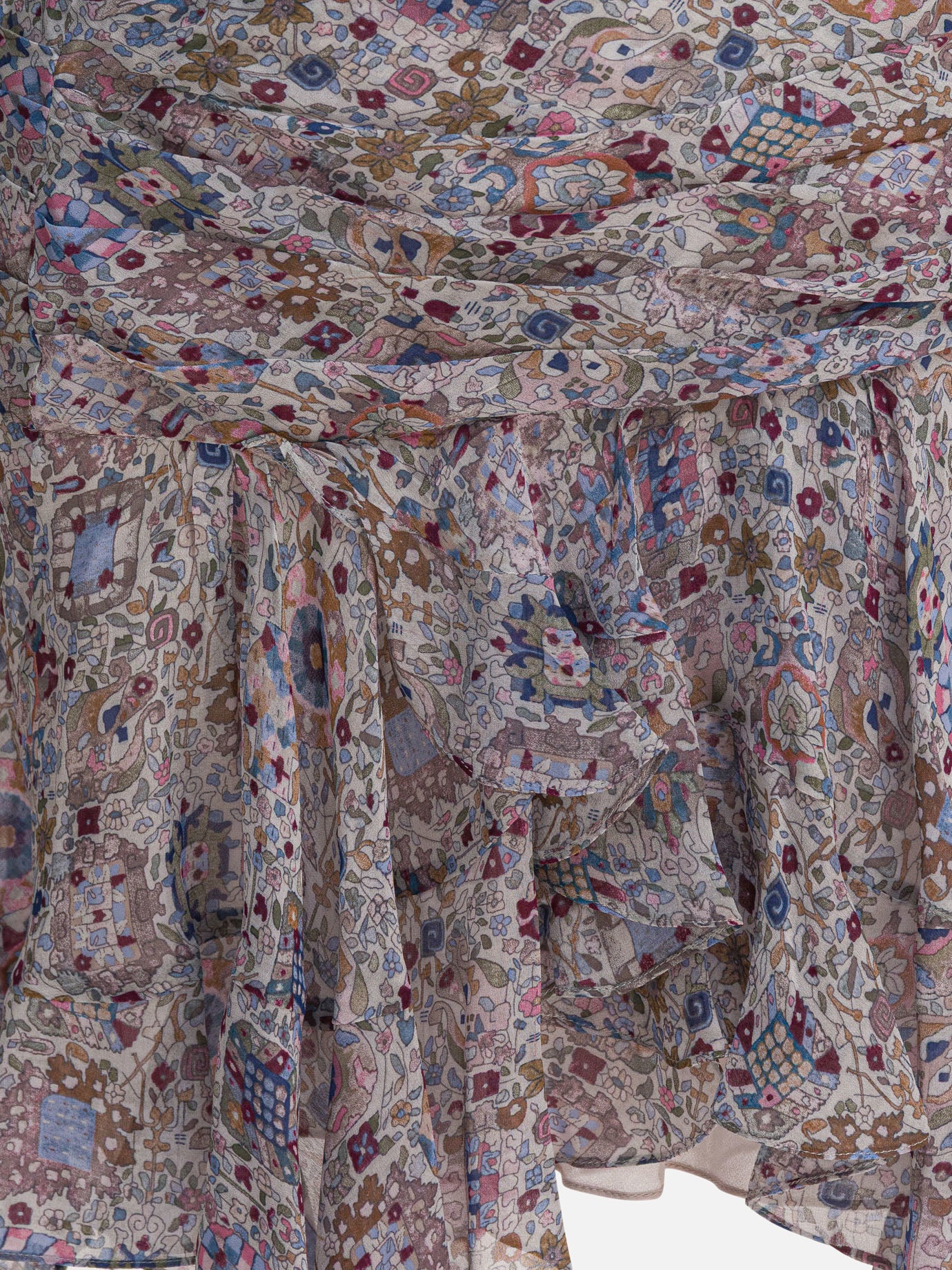 Minigonne Floral  Beige - Marant Étoile Donna | PDP | VIETTI Online Store | thumbnail_3