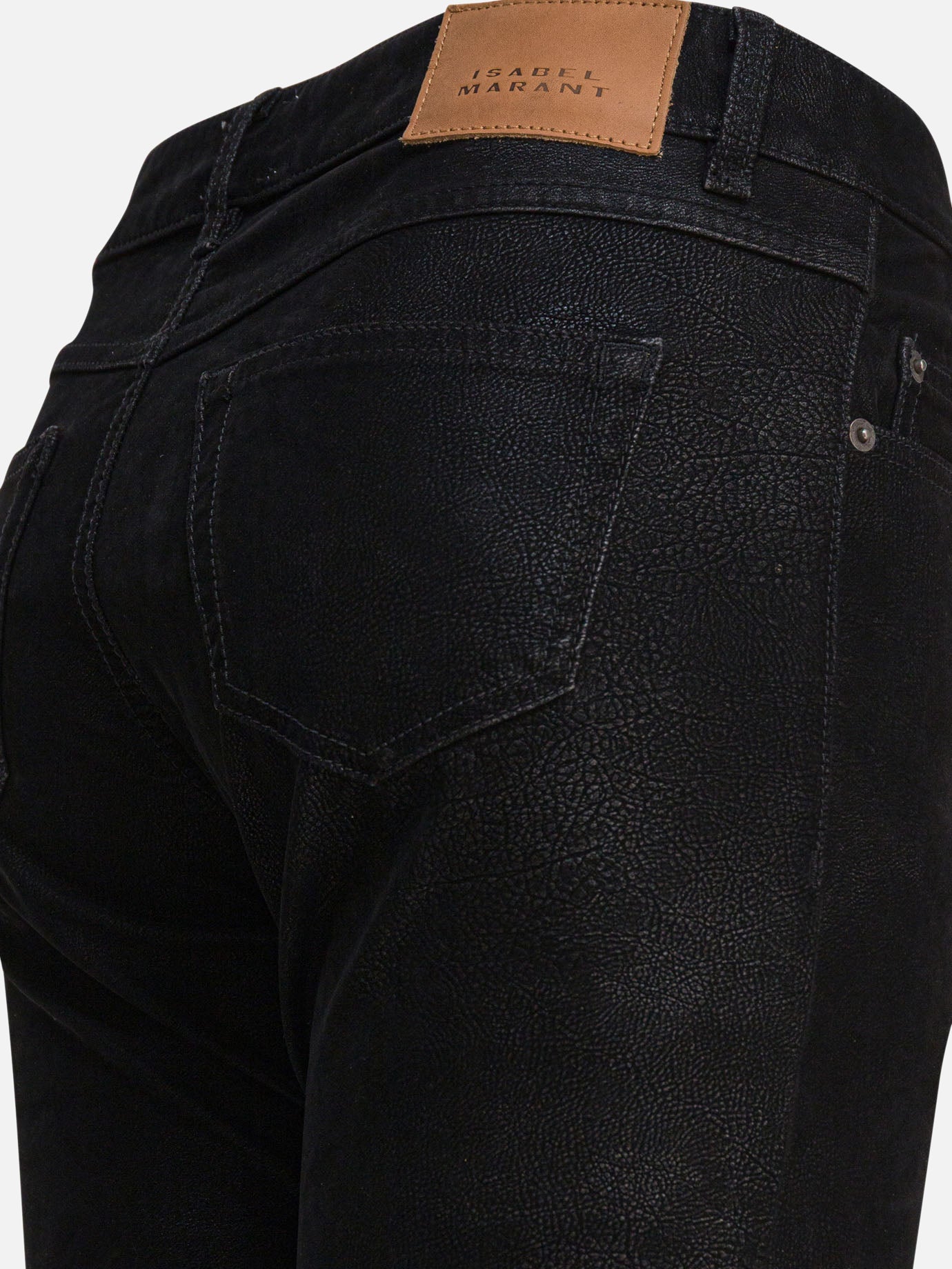 Leisure trousers Solid colour  Black - Marant Étoile Women | PDP | VIETTI Online Store | Zoom-Modal_4
