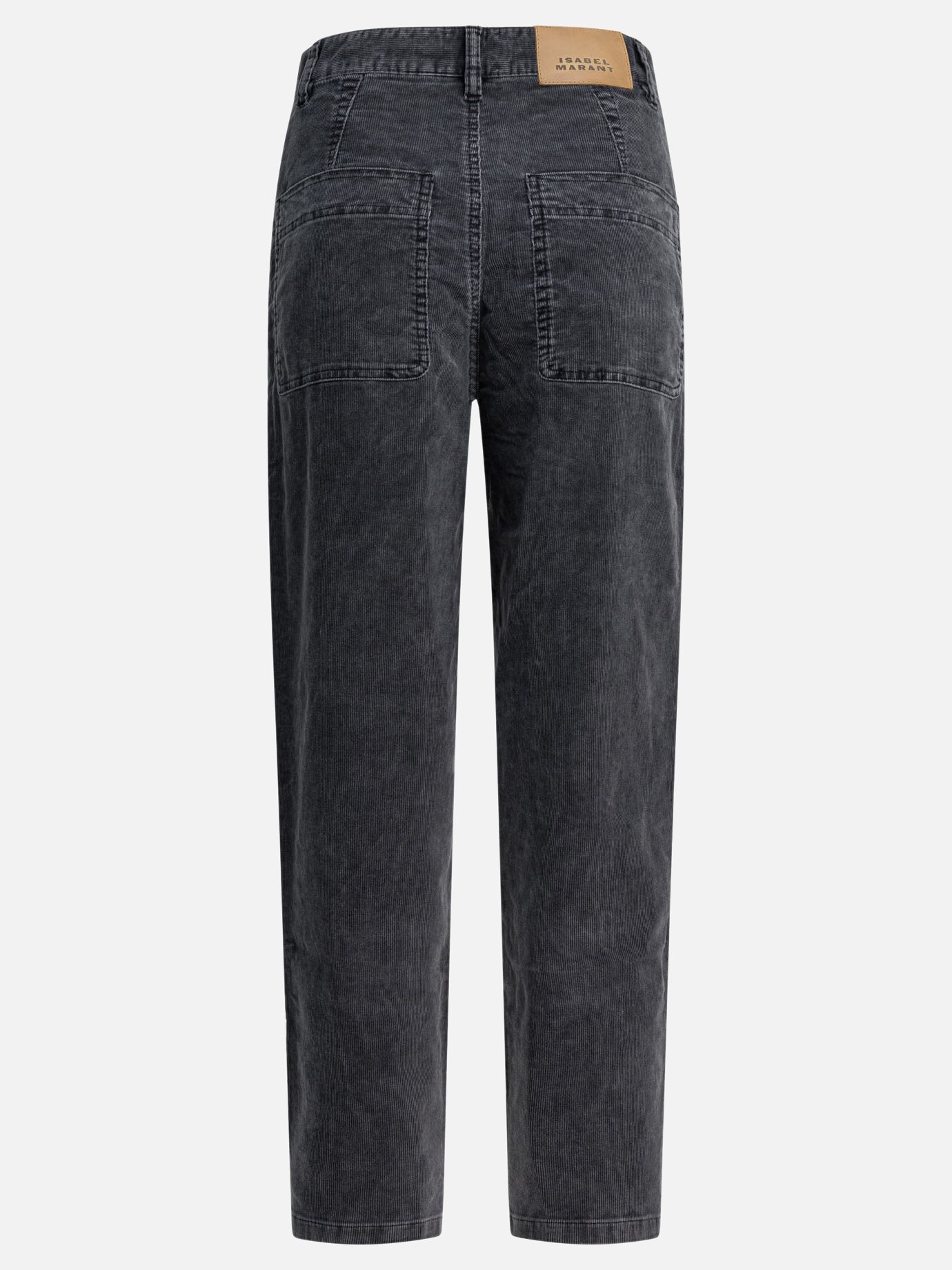 Pantaloni casual Solid colour  Nero - Marant Étoile Donna | PDP | VIETTI Online Store | Zoom-Modal_2
