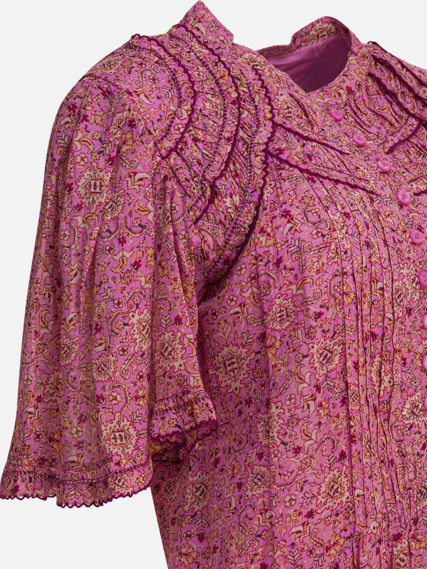 Abiti corti Floral  Rosa - Marant Étoile Donna | PDP | VIETTI Online Store | thumbnail_4