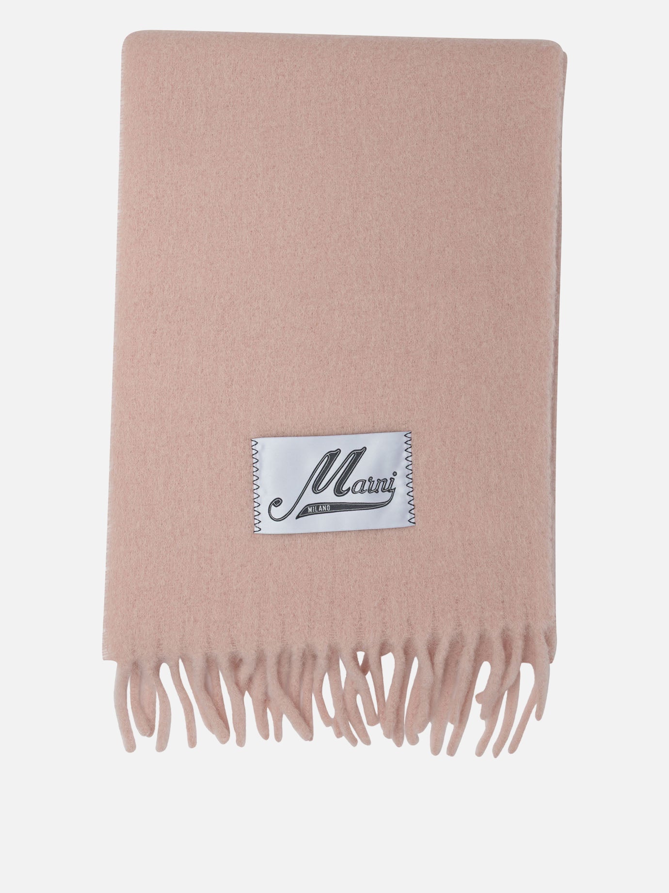 Sciarpe con frange 80% alpaca 20% polyamide  Rosa - Marni Donna | PDP | VIETTI Online Store | thumbnail