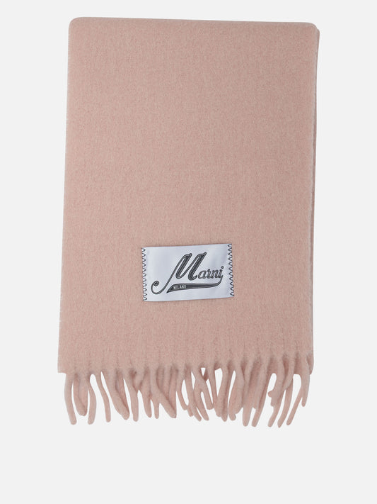 Sciarpe con frange 80% alpaca 20% polyamide  Rosa - Marni Donna | PLP | VIETTI Online Store 
