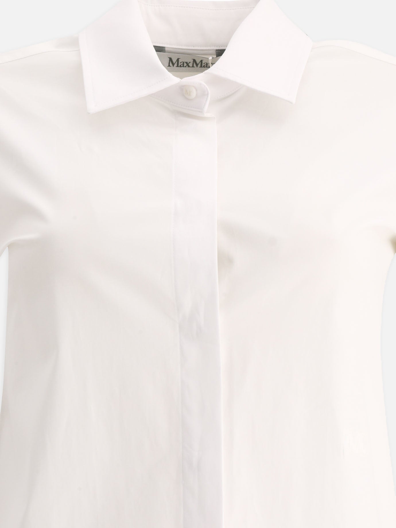Camicie casual Solid colour  Bianco - Max Mara Donna | PDP | VIETTI Online Store | Zoom-Modal_3
