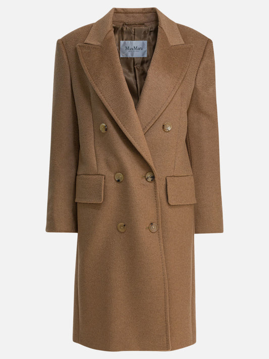Cappotti lunghi Solid colour  Beige - Max Mara Donna | PDP | VIETTI Online Store 
