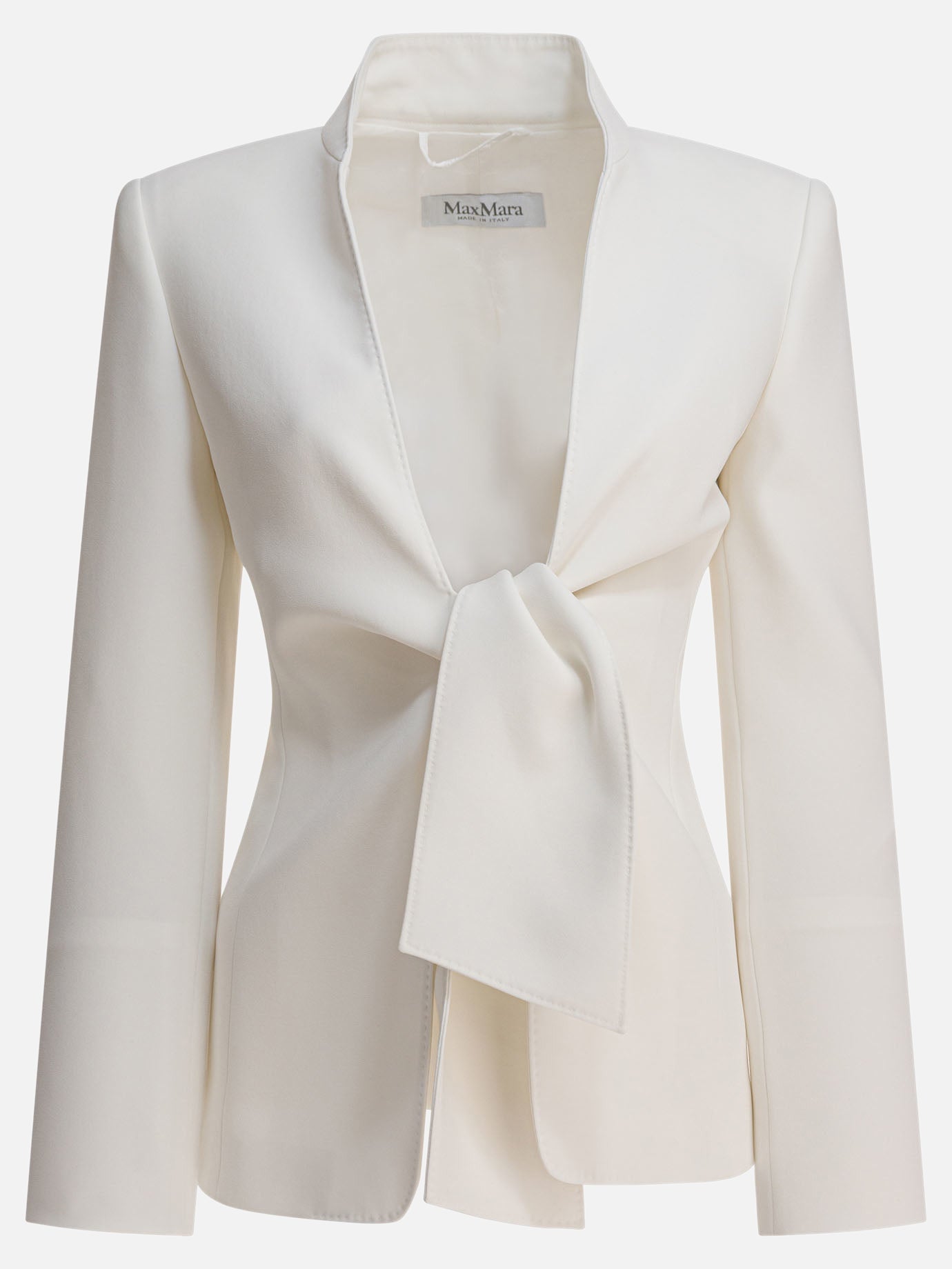 Blazer Solid colour  Bianco - Max Mara Donna | PDP | VIETTI Online Store | Zoom-Modal
