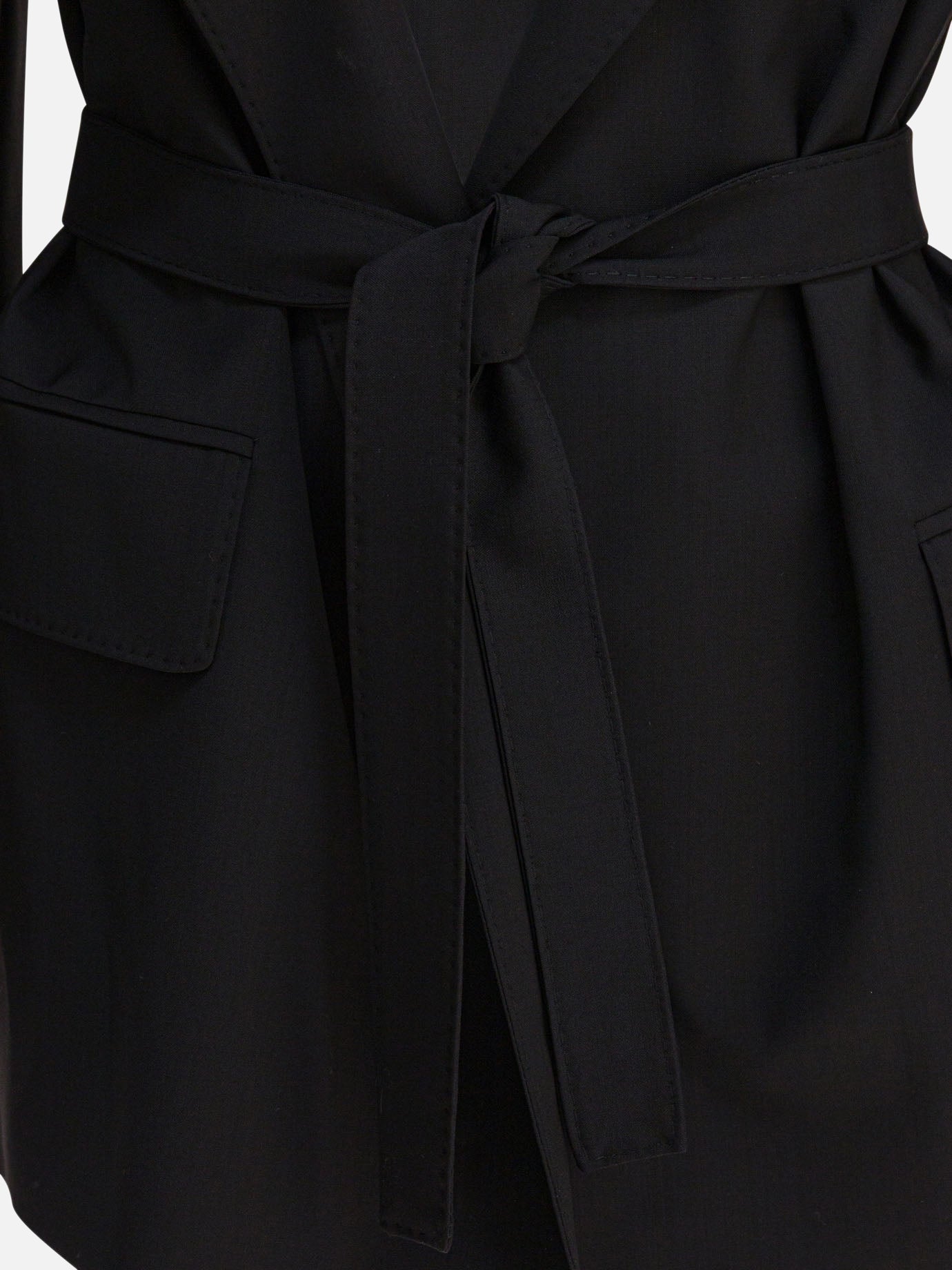 Blazer Solid colour  Nero - Max Mara Donna | PDP | VIETTI Online Store | thumbnail_3