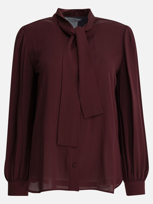 Camicie casual Solid colour  Rosso - Max Mara Donna | PDP | VIETTI Online Store 
