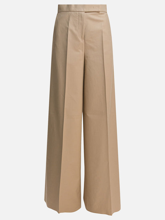 Pantaloni casual Solid colour  Beige - Max Mara Donna | PDP | VIETTI Online Store 
