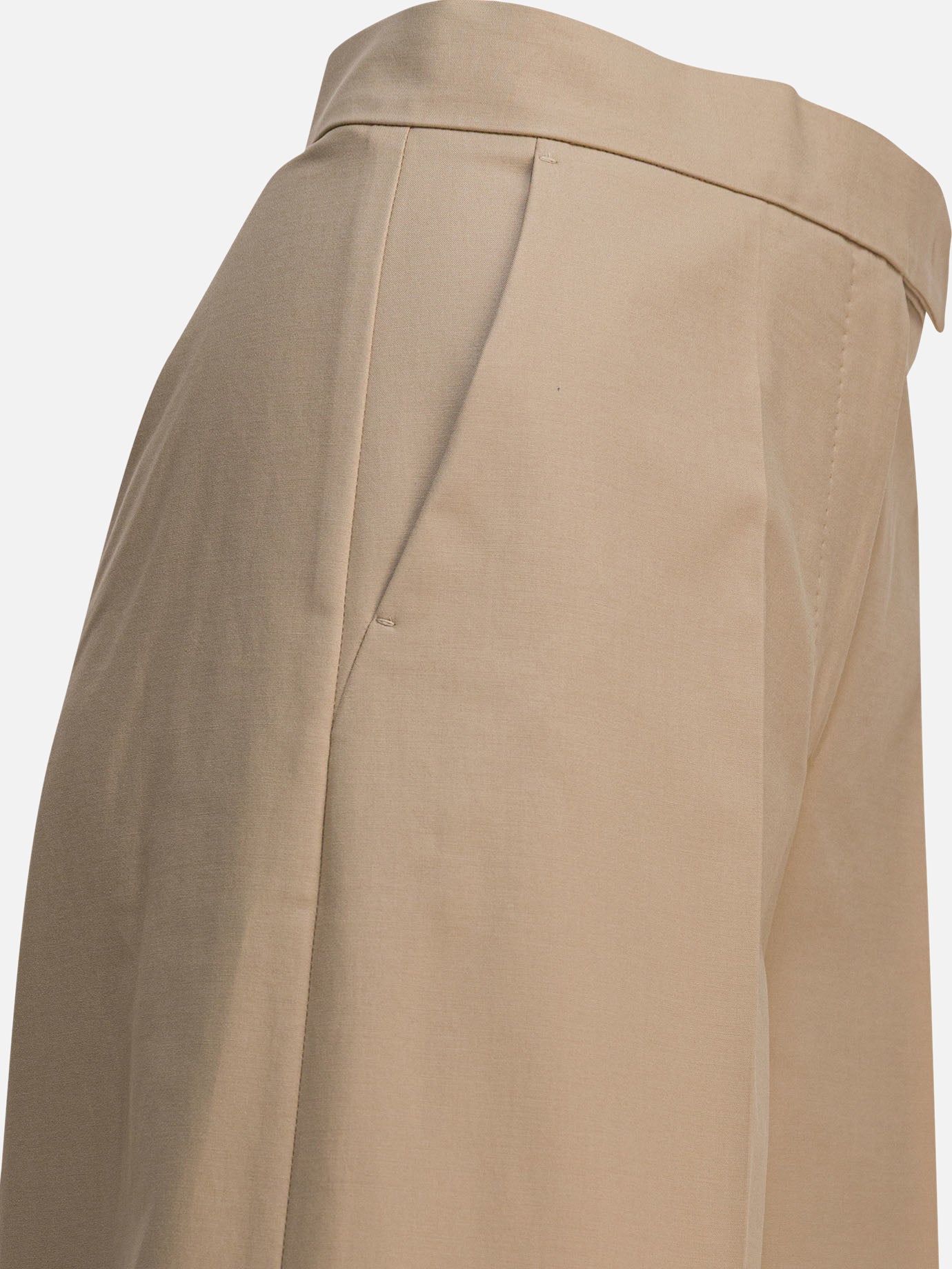 Pantaloni casual Solid colour  Beige - Max Mara Donna | PDP | VIETTI Online Store | Zoom-Modal_4
