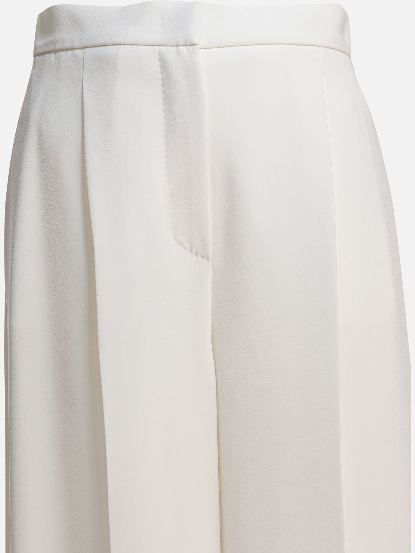 Pantaloni casual Solid colour  Bianco - Max Mara Donna | PDP | VIETTI Online Store | thumbnail_3