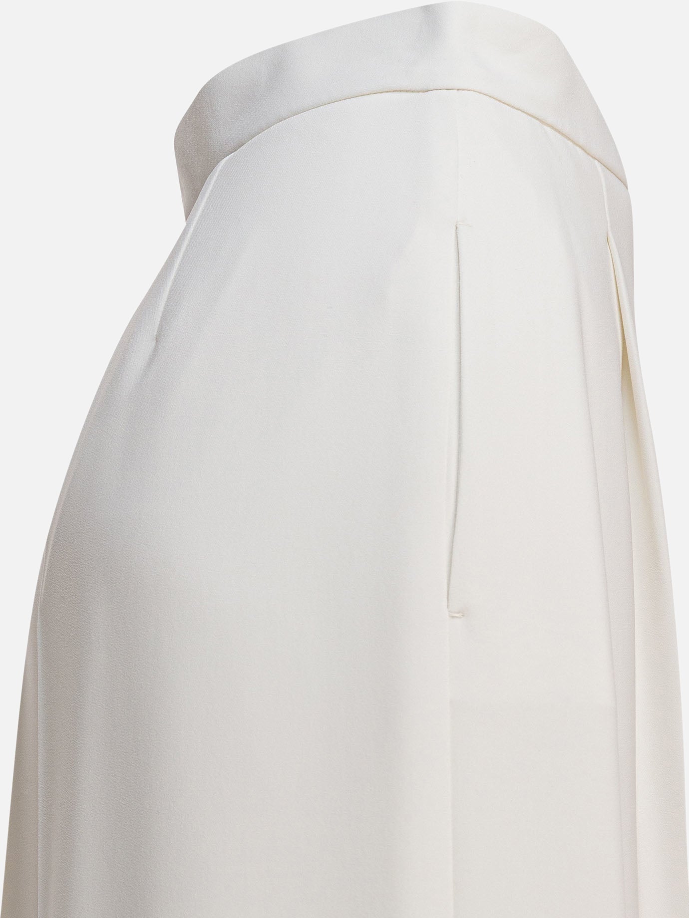 Pantaloni casual Solid colour  Bianco - Max Mara Donna | PDP | VIETTI Online Store | thumbnail_4
