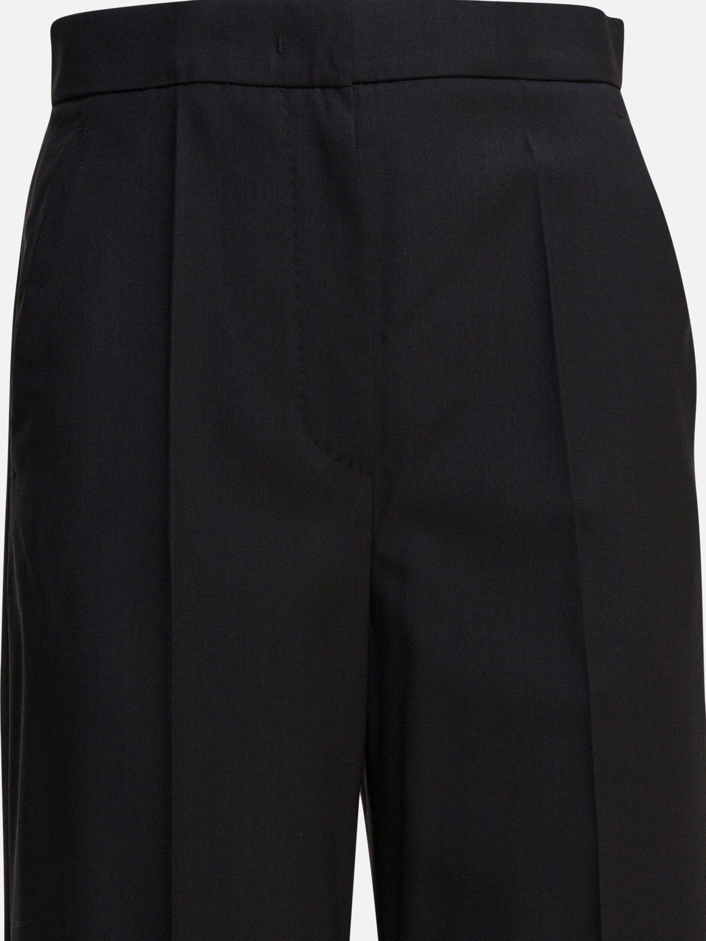 Pantaloni casual Solid colour  Nero - Max Mara Donna | PDP | VIETTI Online Store | thumbnail_3
