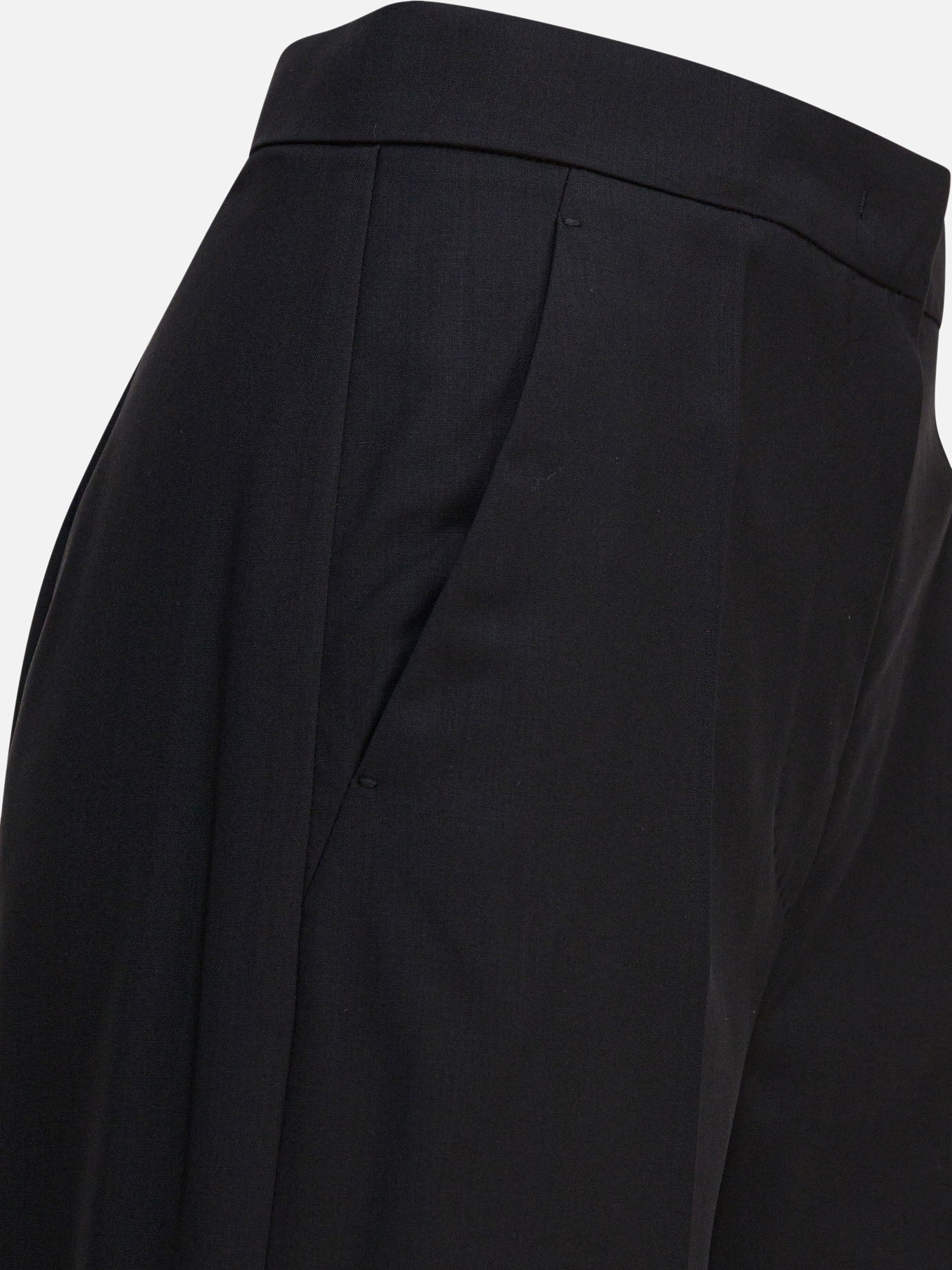 Pantaloni casual Solid colour  Nero - Max Mara Donna | PDP | VIETTI Online Store | Zoom-Modal_4
