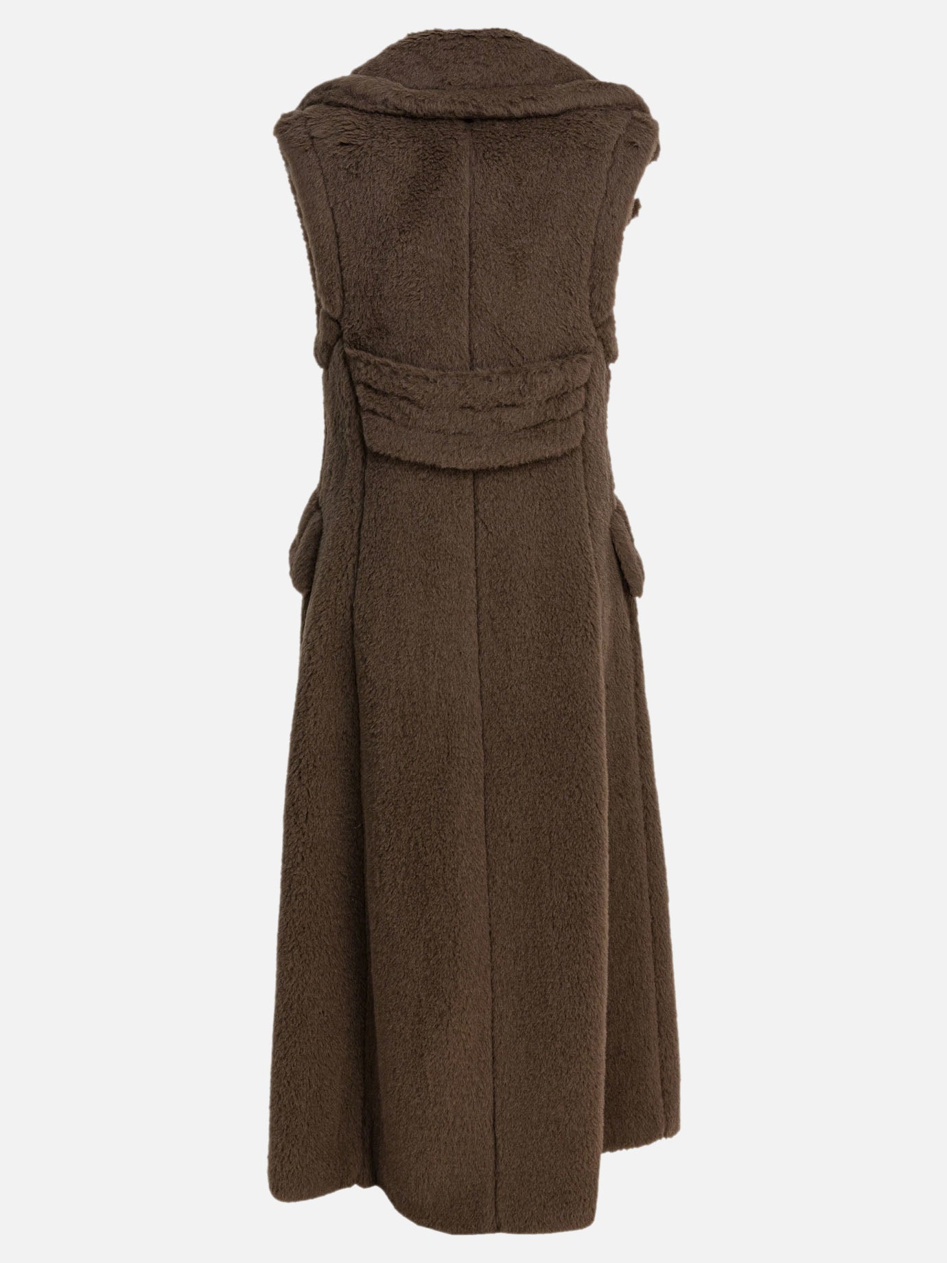 Vest jackets Solid colour  Brown - Max Mara Women | PDP | VIETTI Online Store | Zoom-Modal_2
