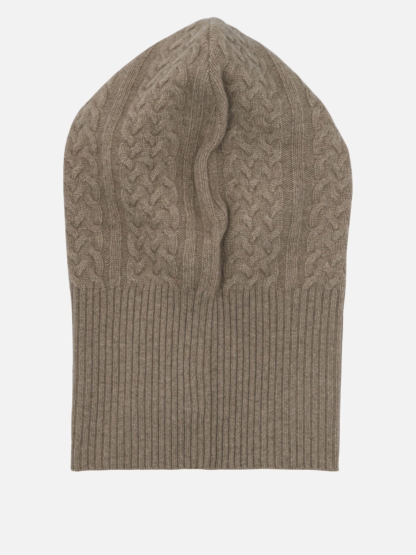 Beanies 100% cashmere  Beige - Max Mara Women | PDP | VIETTI Online Store | Zoom-Modal_3
