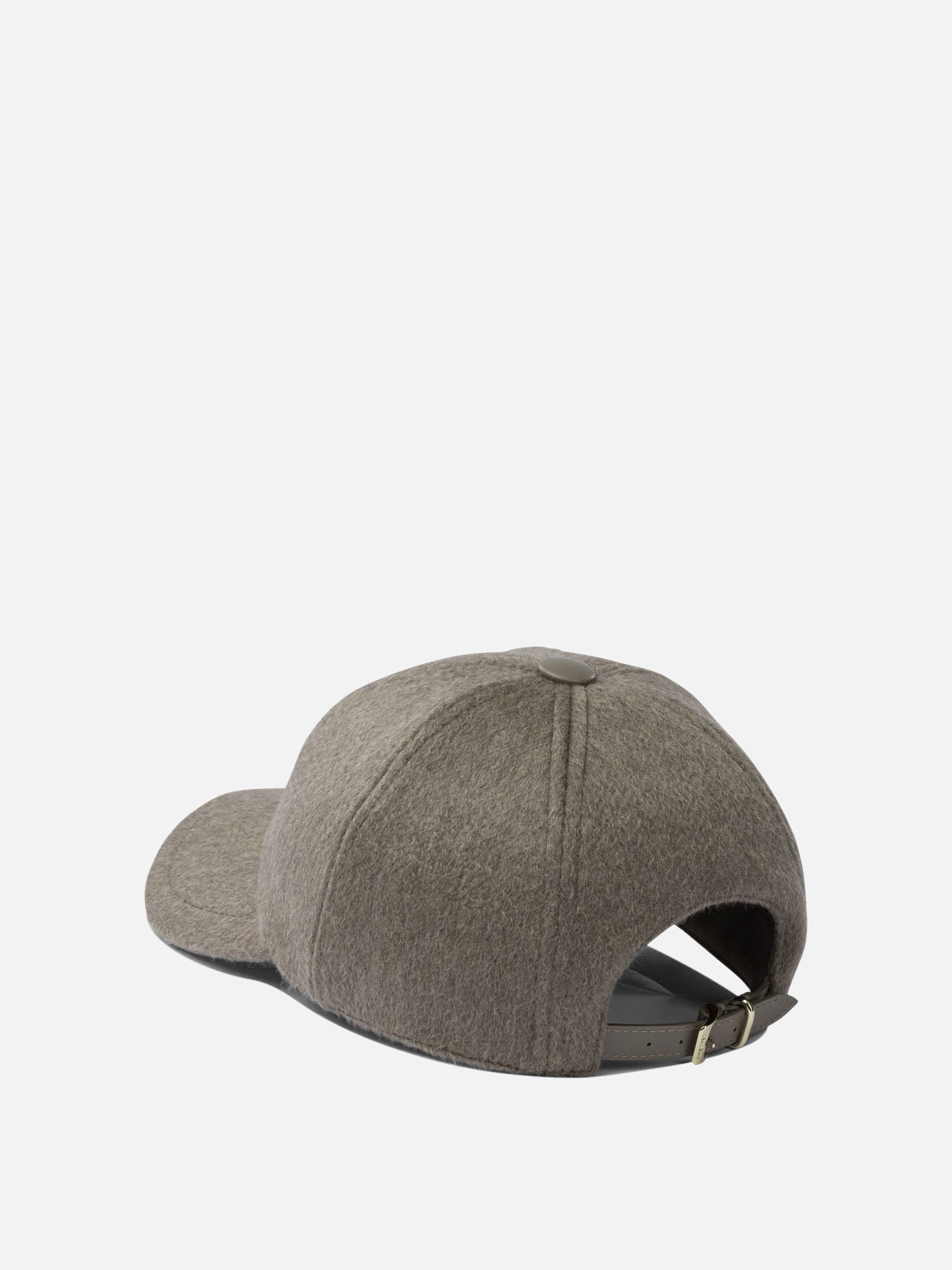Trucker caps 100% cashmere  Grey - Max Mara Women | PDP | VIETTI Online Store | Zoom-Modal_3
