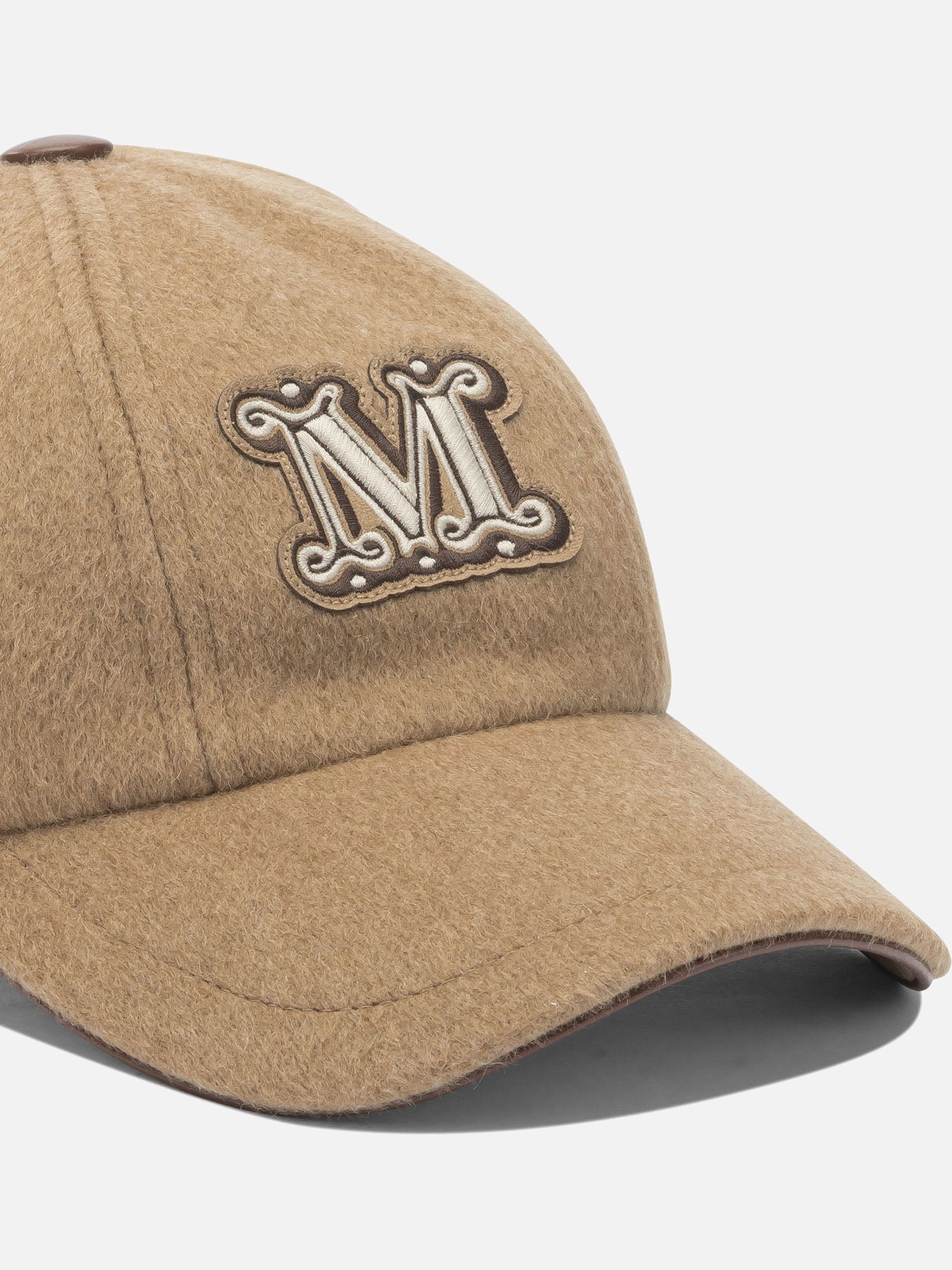 Baseball caps Logo  Brown - Max Mara Women | PDP | VIETTI Online Store | thumbnail_4
