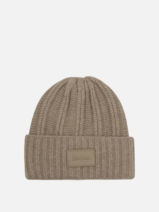 Beanies Logo  Beige - Max Mara Women | PDP | VIETTI Online Store 
