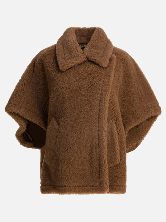 Capes Solid colour  Brown - Max Mara Women | PLP | VIETTI Online Store 
