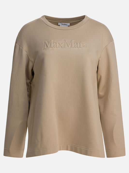 Felpe girocollo Logo  Marrone - Max Mara Pure Donna | VIETTI Online Store 
