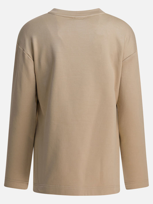 Felpe girocollo Logo  Marrone - Max Mara Pure Donna | VIETTI Online Store | 2
