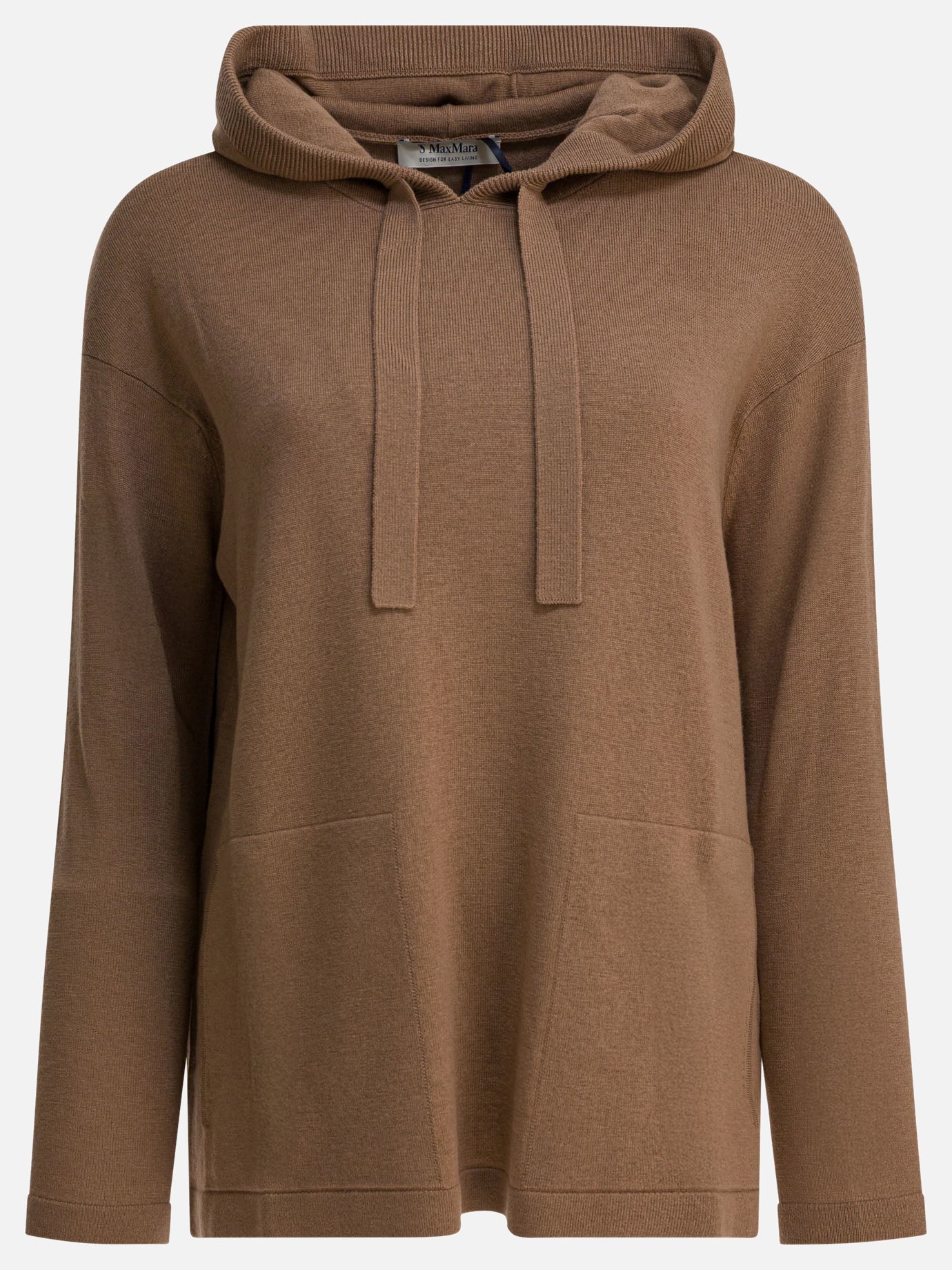 Felpe con cappuccio Solid colour  Marrone - Max Mara S Donna | PDP | VIETTI Online Store | thumbnail