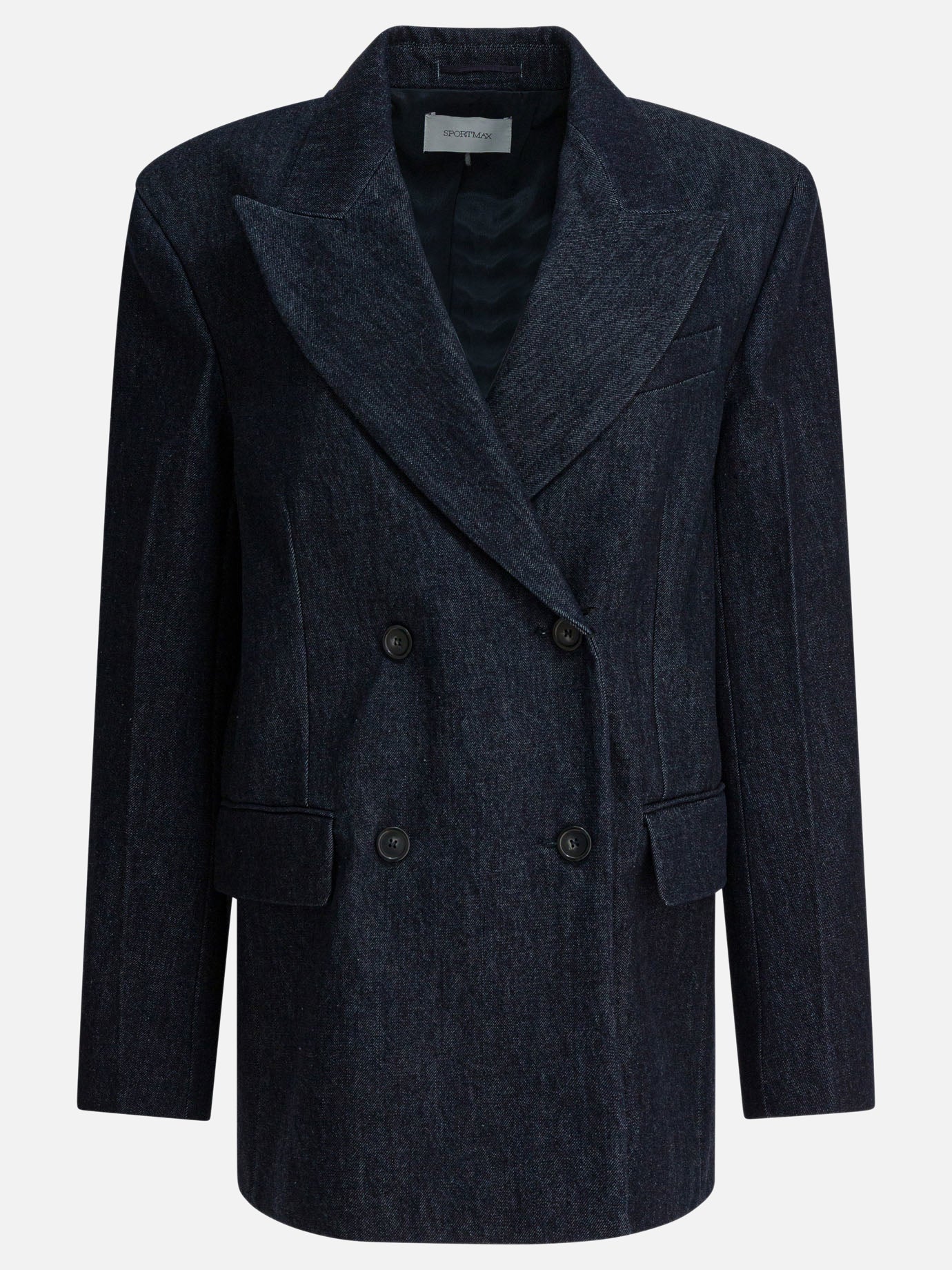Blazers Solid colour  Blue - Max Mara Sportmax Women | PDP | VIETTI Online Store | thumbnail