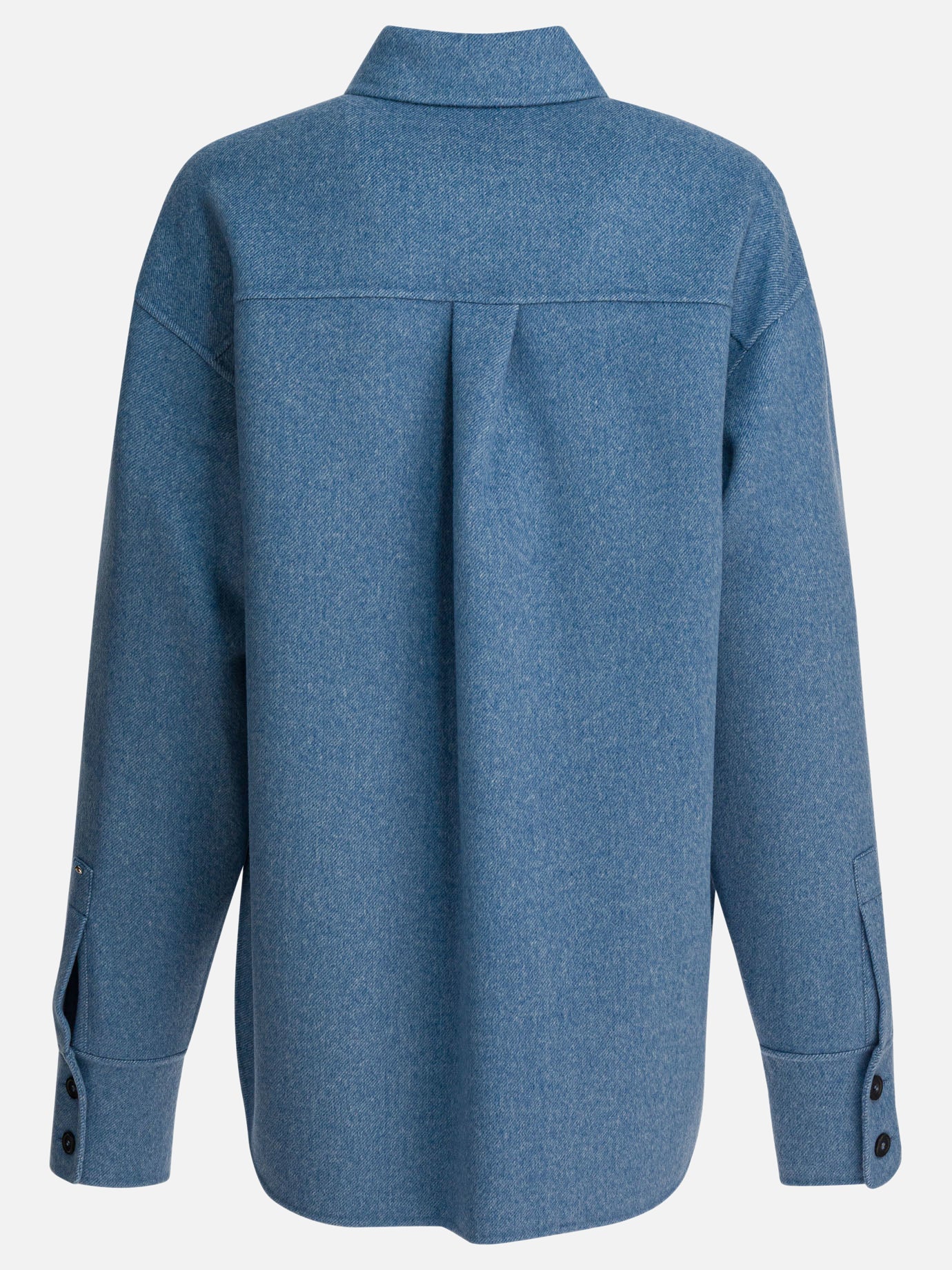 Giacche overshirt Solid colour  Azzurro - Max Mara Sportmax Donna | PDP | VIETTI Online Store | Zoom-Modal_2
