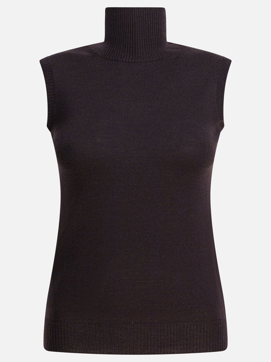 Maglioni dolcevita Solid colour  Marrone - Max Mara Sportmax Donna | PLP | VIETTI Online Store 
