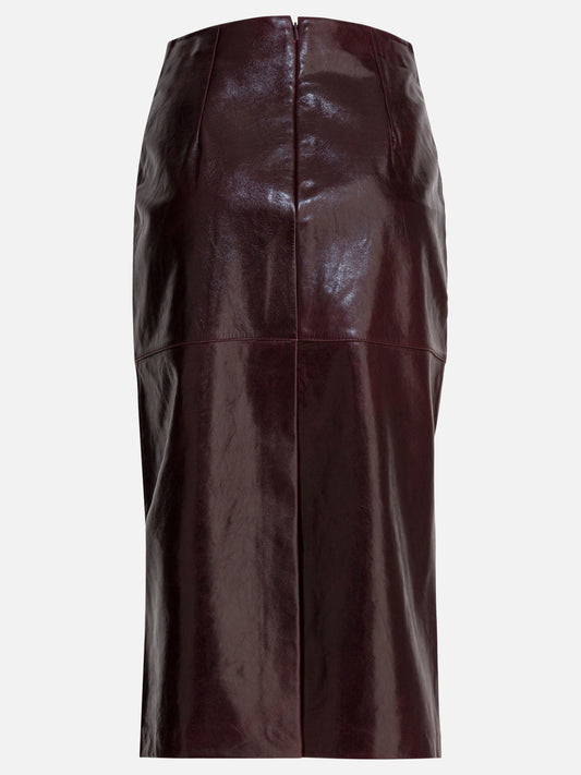 Midi skirts Solid colour  Bordeaux - Max Mara Sportmax Women | PDP | VIETTI Online Store | 2
