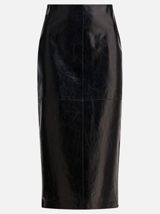 Gonne midi Solid colour  Nero - Max Mara Sportmax Donna | PLP | VIETTI Online Store 
