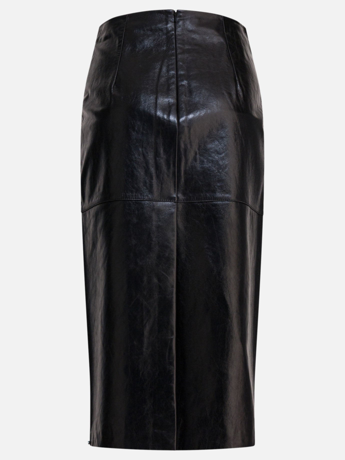 Gonne midi Solid colour  Nero - Max Mara Sportmax Donna | PDP | VIETTI Online Store | Zoom-Modal_2
