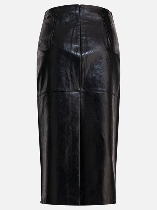 Gonne midi Solid colour  Nero - Max Mara Sportmax Donna | PLP | VIETTI Online Store | 2
