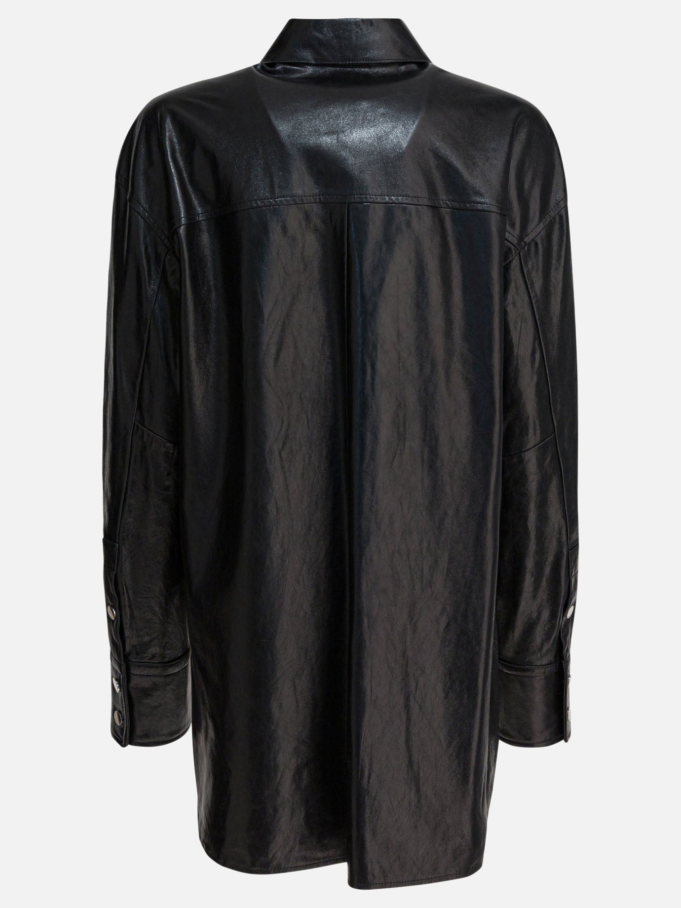 Camicie casual Solid colour  Nero - Max Mara Sportmax Donna | PDP | VIETTI Online Store | Zoom-Modal_2
