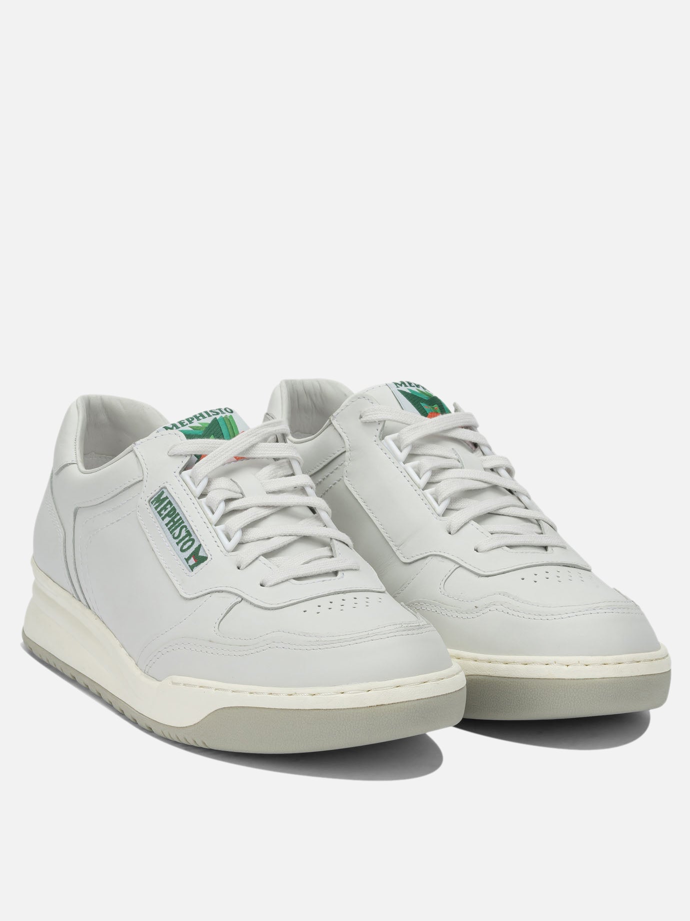 Sneaker basse 100% leather - 100% rubber  Bianco - Mephisto Uomo | PDP | VIETTI Online Store | Zoom-Modal_2
