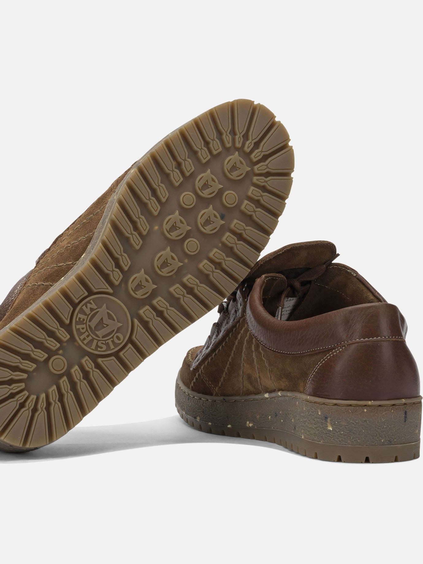 Low top sneakers 100% leather - 100% rubber  Brown - Mephisto Men | PDP | VIETTI Online Store | Zoom-Modal_5
